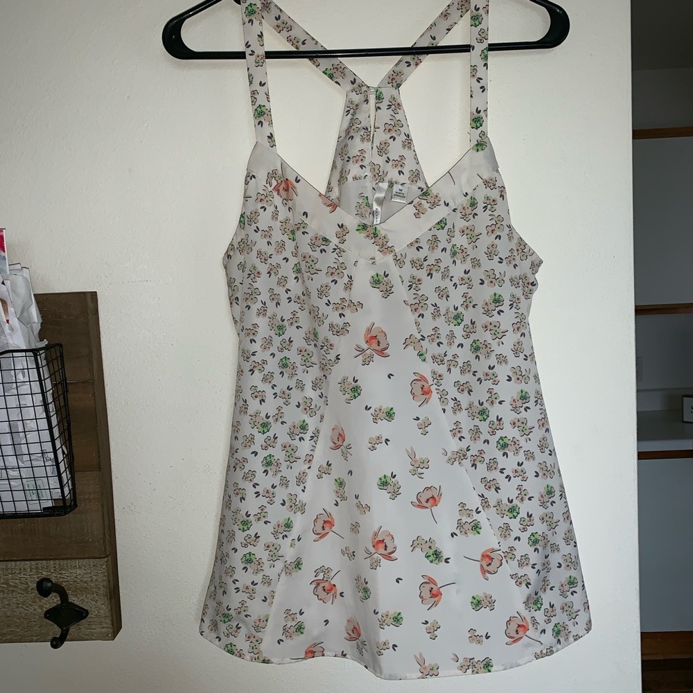 Lauren Conrad Flowy Dressy Tank Top